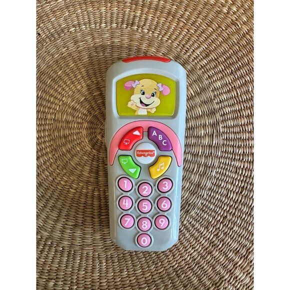 Fisher-Price Laugh & Learn Pink Remote - Picture 1 of 8